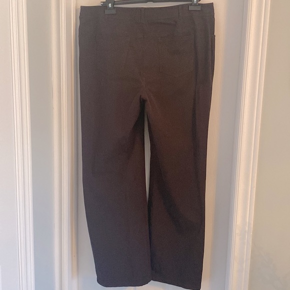 Brown Wide Leg Pants - Picture 2 of 8